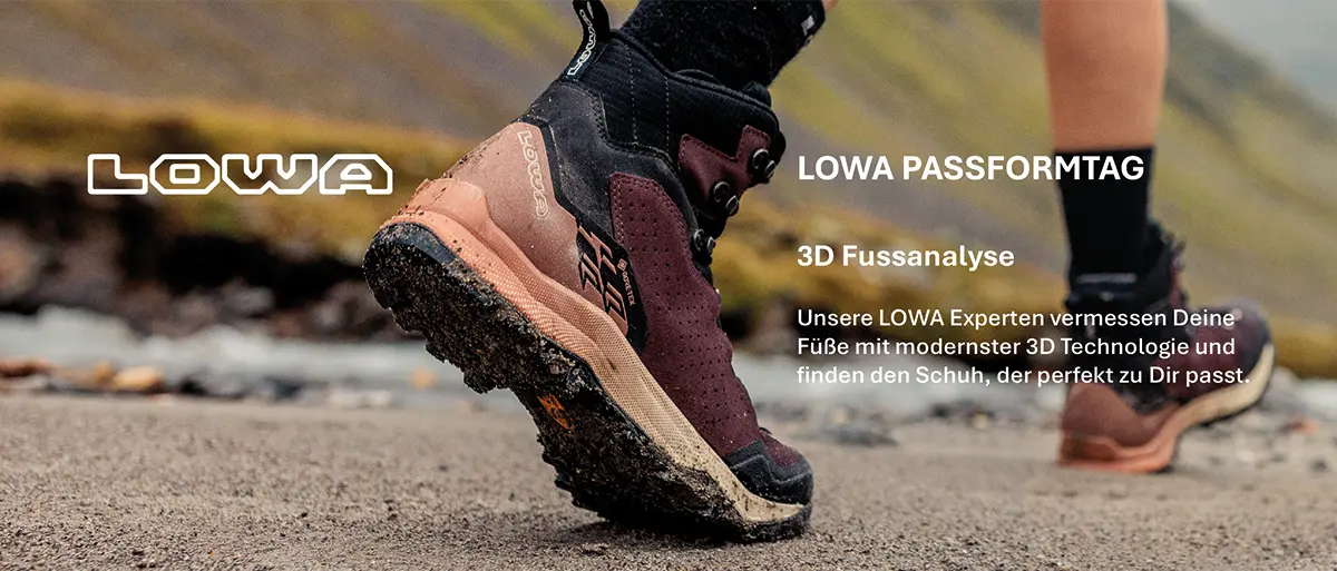 LOWA PASSFORMTAG 3D Fussanalyse